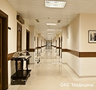 Modern interiors of the clinic