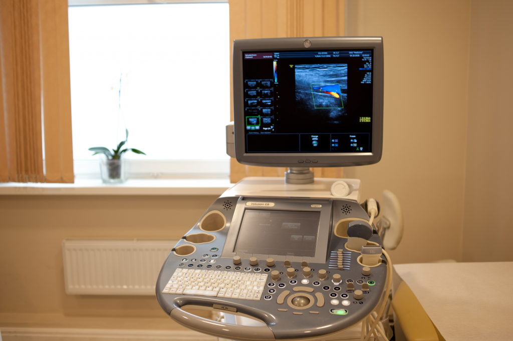 Ultrasound examination of the pelvic organs