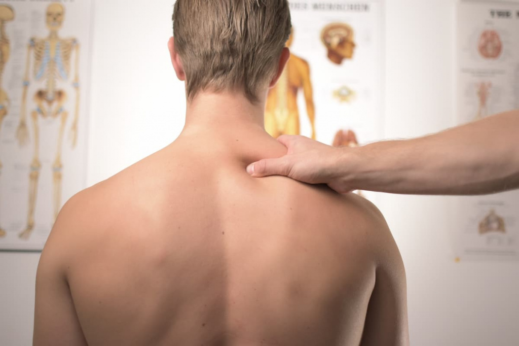 Medical back massage